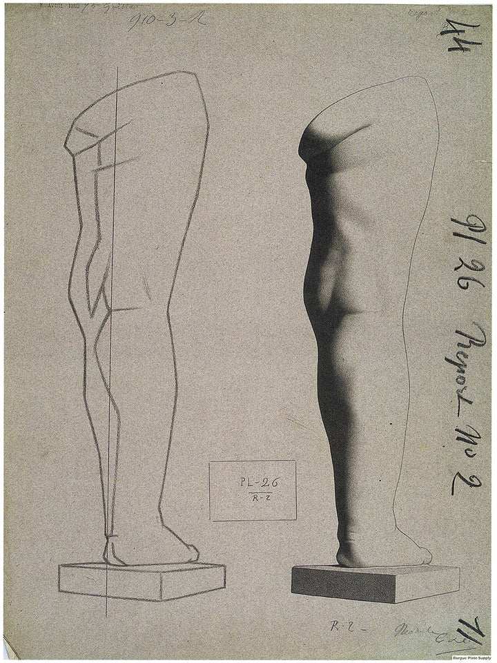 Bargue Plates. Part I. Legs – Bargue Plate Supply