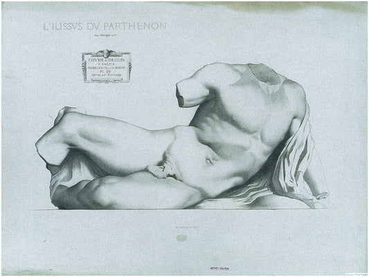 Bargue Plate 1, 62. Ilissos (L'Ilissus)